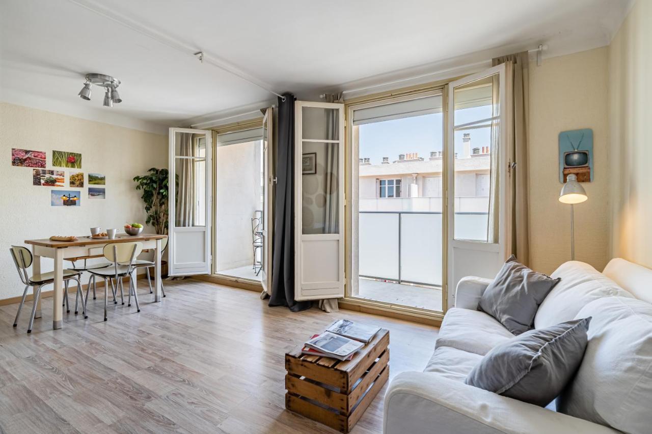 Studio Avec Balcon, Plage A 50M, Proche Vieux Port Marseille Bagian luar foto
